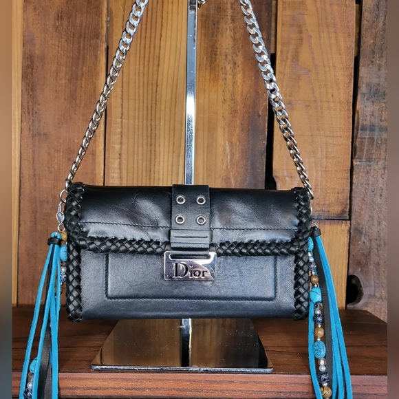 Dior Convertible Wallet Vintage Boho Style Western Style - Picture 1 of 7
